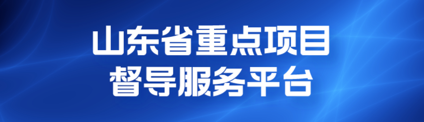 山東省重點(diǎn)項目督導服務(wù)平臺